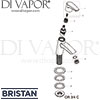 Bristan Orta Bath Taps Spares